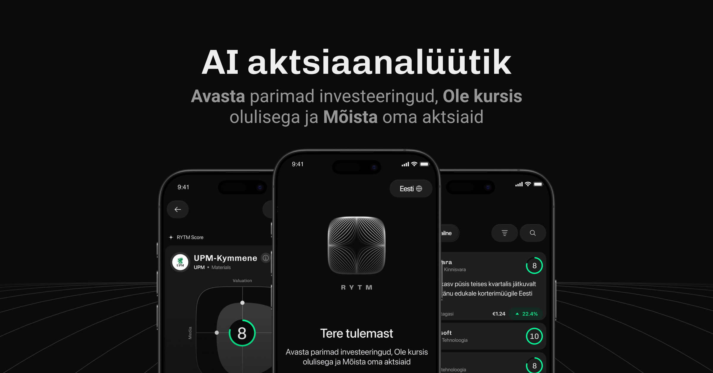 RYTM - AI aktsiaanalüütik on nüüd kõigile kättesaadav