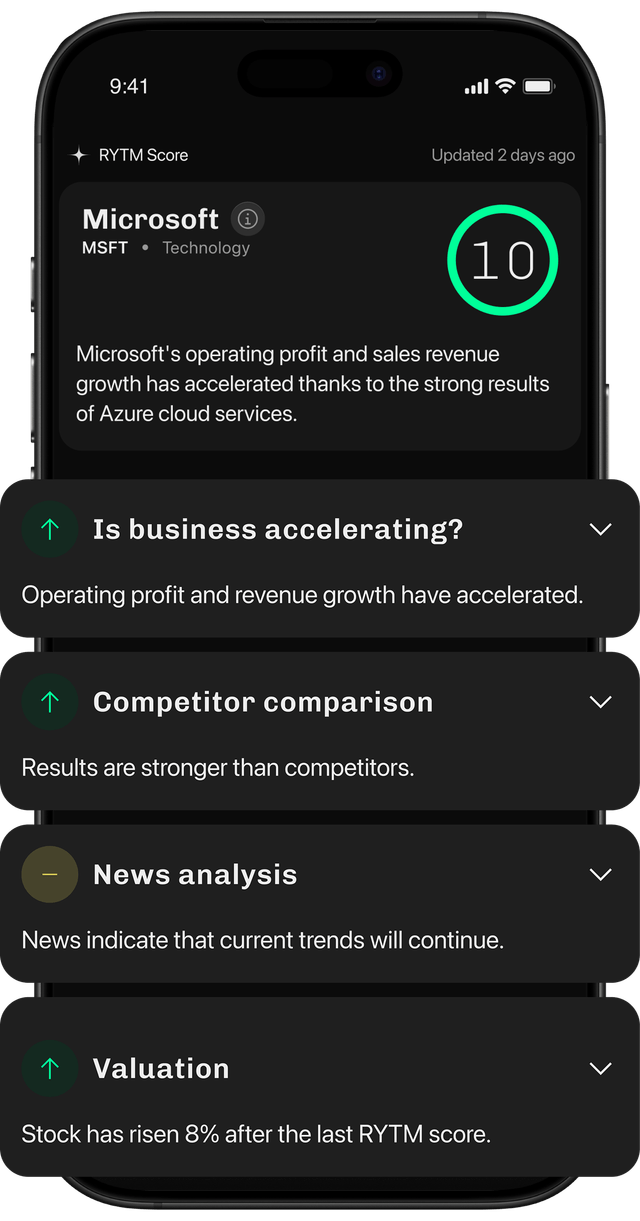 RYTM separates signal from the noise