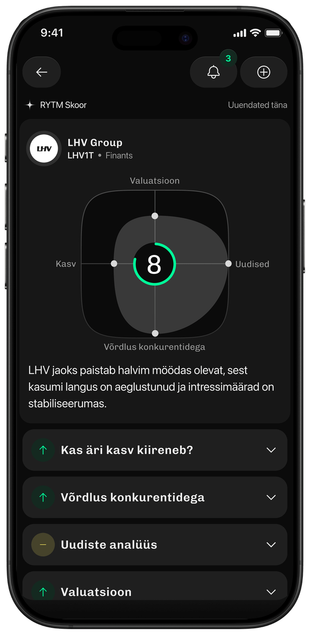 Pole aega aruandeid lugeda?