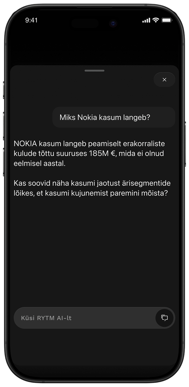 Küsi spetsiifilisi küsimusi